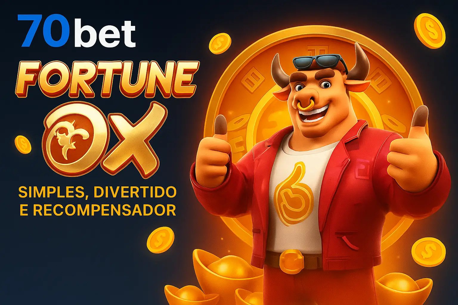 Fortune Ox no 70BET - Aposte Agora e Reivindique Seus Ganhos