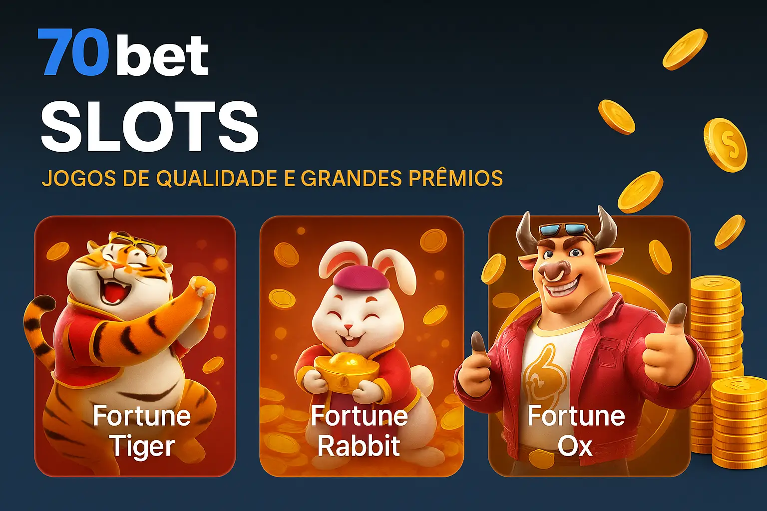 Jogos de Slot no Casino Online 70BET