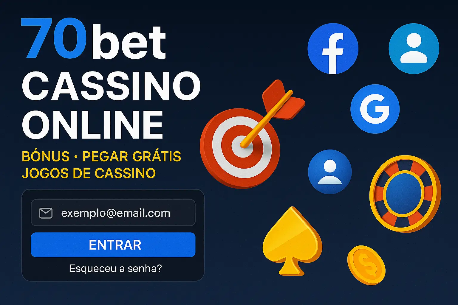 Registro na 70BET Garante Acesso a uma Vasta Seleção de jogo